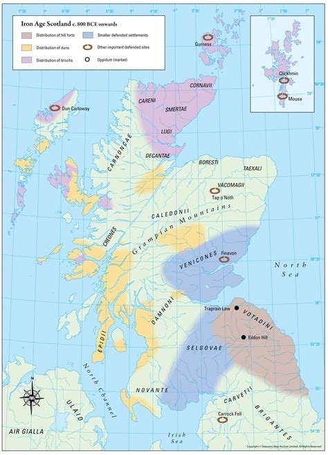 Scotland on a world map